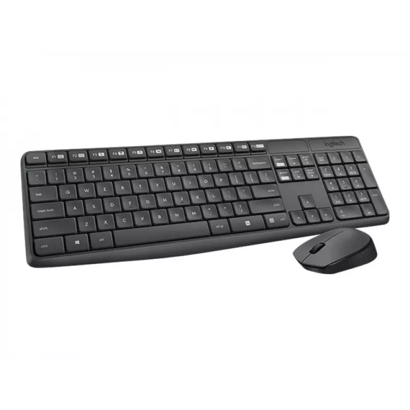 Kabelloses Tastatur-Maus-Set Logitech MK235