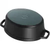 Bräter Staub 40509-509-0 12 L Gusseisen Schwarz