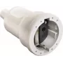 AS SCHWABE PVC-Kupplung 16A, 250V robuste Version Weiß (62224)