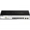 D-Link DGS-1210-10P Managed L2 Gigabit Ethernet (10/100/1000) Power over Ethernet (PoE) 1U Schwarz
