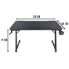 Computertisch Subsonic SA5706 Schwarz Gerade PVC 120x60 cm