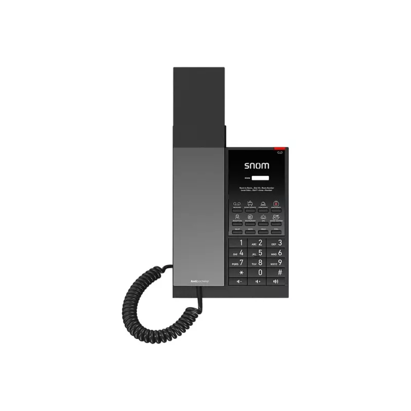 IP-Telefon Snom HD350W Schwarz Kabelgebundener Hörer Wi-Fi