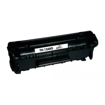 Toner TH-12ARO (HP Q2612A) Schwarz wiederaufbereitet mit neuem OPC