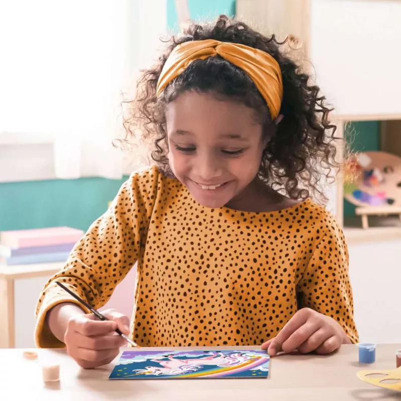 Malen-nach-Zahlen-Set Ravensburger CreArt Rosa Einhorn Malerei