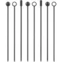 Party-Picks Lurch 240779, 9er-Set, rauchgrau – wiederverwendbare Party-Picks