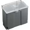 Aufbewahrungsbox Bosch SystemBox rechteckig Polypropylen 176×105×133 mm Schwarz/Grau