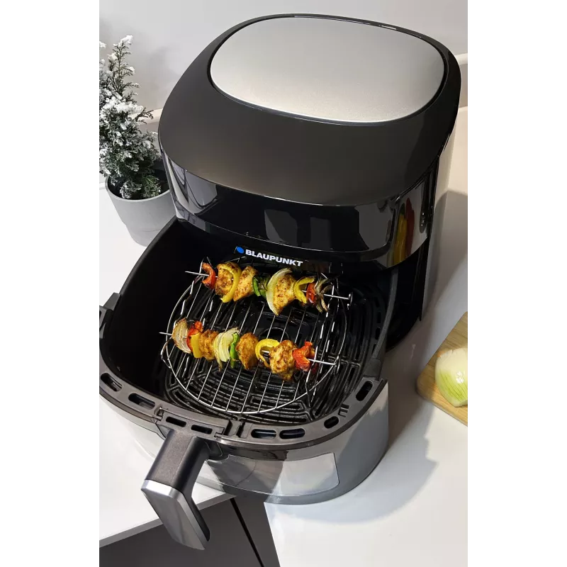 Heißluftfritteuse BLAUPUNKT AFD712 – 7,2 l Fassungsvermögen, 1800 W, digitale Touch-Steuerung, 40–200 °C, 60-Minuten-Timer