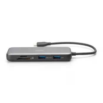 USB-C-Dockingstation Digitus DA-70915 8-fach 100W Power Delivery