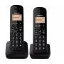 Telefon KX-TGB612 Dect Duo Schwarz Panasonic Kx-tgb 612