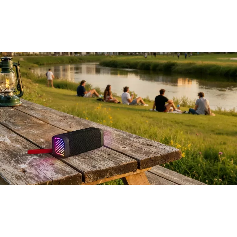 2.1 tragbares Lautsprechersystem Philips TAS2000B/00 Schwarz, 10 W RMS, 4,8-cm-Treiber, Bluetooth, IPX5