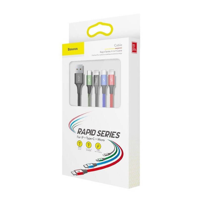 Mobiltelefonkabel Baseus KB2L435A12BK