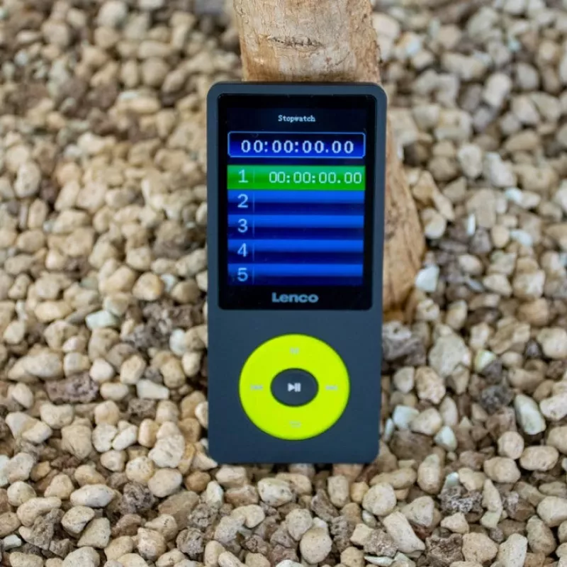 MP3-Player Lenco Xemio-860GN 8 GB Schwarz/Limonengrün LCD 18h Wiedergabe