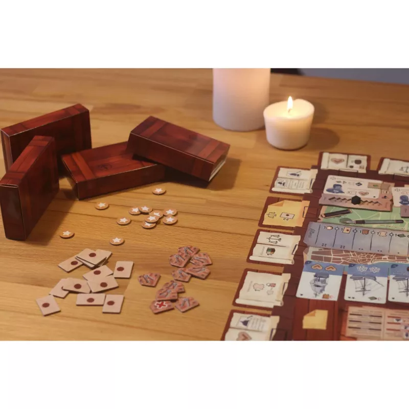 Deep Pint Games Rival Cities, Gesellschaftsspiel