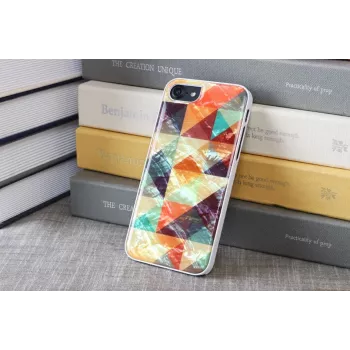 Schutzhülle iKins für Apple iPhone 8/7 — Mosaik Weiß