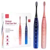 Schallzahnbürste Oclean Flow Find Duo Set Erwachsene Blau Pink OCLEAN