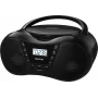 Boombox SENCOR SPT2300BK — CD-Player, MP3, USB, Bluetooth 5.1, FM, AUX, 4 W, batteriebetrieben/Netzbetrieb