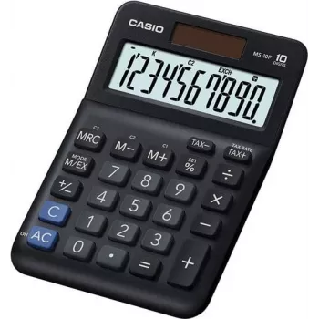 Basic-Rechner Casio MS-10F Desktop 10-stellig Schwarz