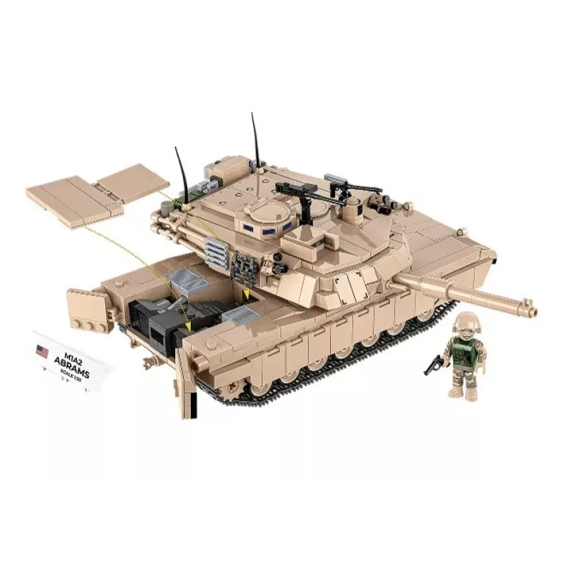 Konstruktionsset-Bausteine Cobi M1A2 Abrams 1025 Teile Modell COBI-2632