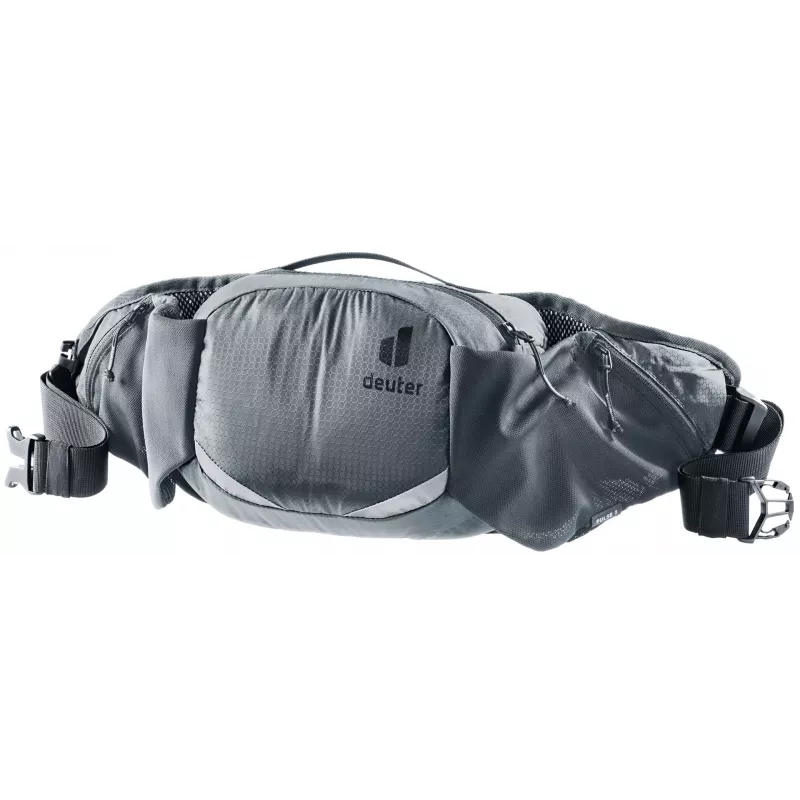 Hüfttasche DEUTER Pulse 3 nierenkompatibel, verstellbarer Gürtel, 3 L, Graphit, 330 g