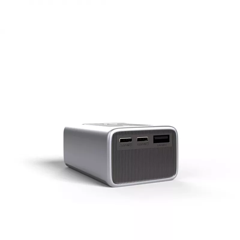 PATONA Platinum Powerbank Luxury One PD35 | 10000mAh | PD 35W | USB-C + USB-A Silber, Schwarz