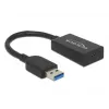 USB-Kabel DeLOCK 65698 USB 3.2 Gen 2 0,15 m USB A USB C Schwarz