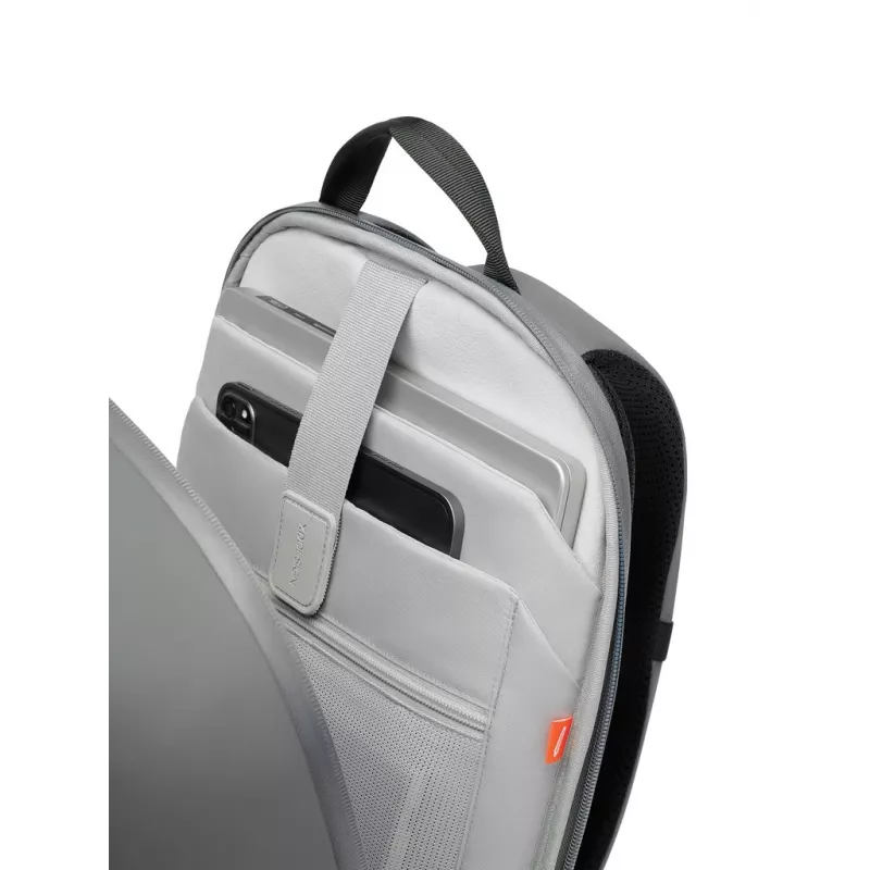 Anti-Diebstahl-Rucksack XDDESIGN BOBBY EDGE Grau — wasserabweisend, Alltags-Pendlerrucksack