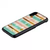 Handy-Schutzhülle iKins für iPhone XR — mint-schwarze Schutzhülle