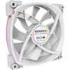 Montech AX120 120mm PWM ARGB Gehäuselüfter, 3er-Pack, Weiß