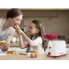 Toaster Beper P101TOS100 2-Scheiben Kompakt-Design, Edelstahlgehäuse, einstellbare Bräunung