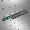 Steckschlüsselsatz Wera 1/2 Zoll Magnetleiste 9-teilig für Schlagschrauber