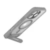 Schutzhülle Torras Pstand Series für iPhone 16 Pro Max, grau, schlankes Profil mit integriertem Ständer