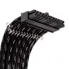 Verlängerungskabel-Set PHANTEKS PH-CB-CMBO_SSV 500 mm Schwarz/Silber – Kabelverlängerungen für PC-Komponenten