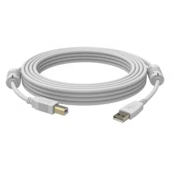 USB-Kabel Vision 5 m USB 2.0 A auf B Weiß