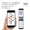 Personenwaage Salter 9192 BK3R Curve Bluetooth Smart Analyzer