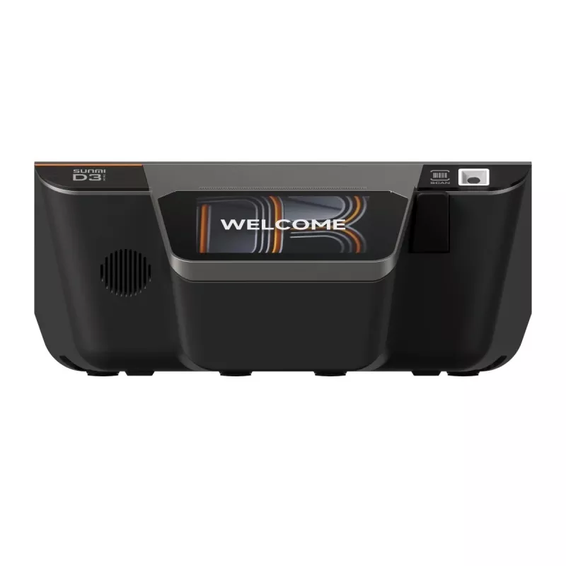 POS-Terminal SUNMI D3 MINI 10,1 Zoll projiziert-kapazitiver Touchscreen mit USB- und Bluetooth-Konnektivität