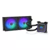 ENDORFY Navis F240 ARGB Prozessor All-in-One-Flüssigkeitskühler 24 cm Schwarz 1 Stück