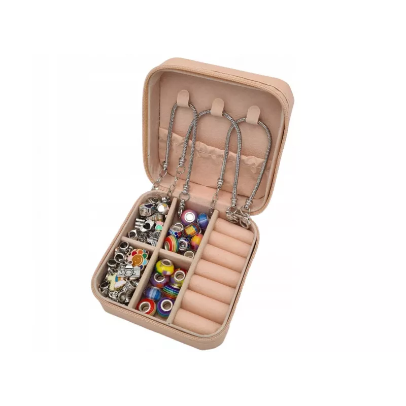 Perlen- und Armband-Bastelset Extralink 66-teiliges Charms-Set mit Aufbewahrungsbeutel