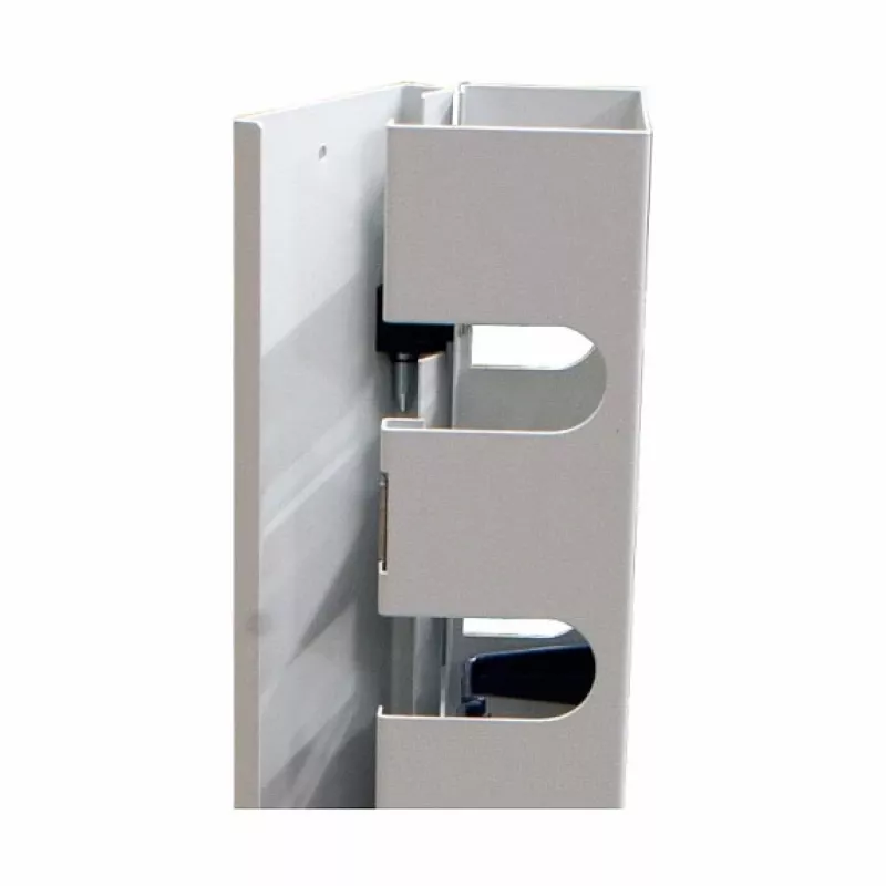 ALL-S0002116, Kabelmanagement-Panel, grau, 32U, 19 Zoll, 100 mm, 75 mm