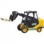 Gabelstapler BRUDER JCB Teletruk Spielzeug — ABS, empfohlenes Alter 3+, schwarz und gelb
