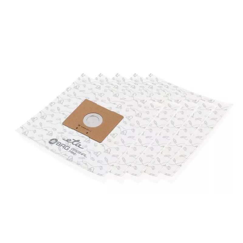 Staubbeutel ETA ETA960068030 — 2 L, 5er-Pack, weiß