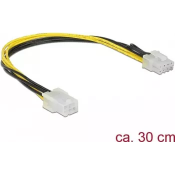 Internes Netzkabel DeLOCK 85535 0,3 m PCI-E 6-Pin auf 8-Pin