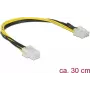 Internes Netzkabel DeLOCK 85535 0,3 m PCI-E 6-Pin auf 8-Pin