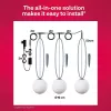 Outdoor Smart Globe Light Colour 3er-Pack, LED-Licht ersetzt 33 Watt