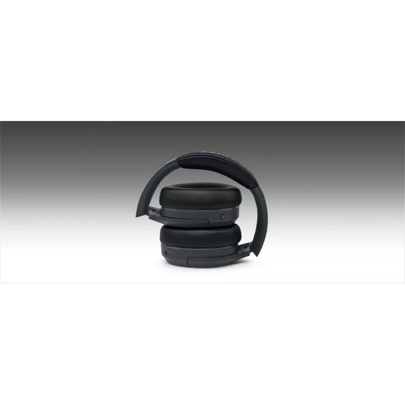 Kopfhörer muse M-295 ANC — kabellos, supra-aural, Bluetooth & USB-C, 20–20.000 Hz, 260 g, grau