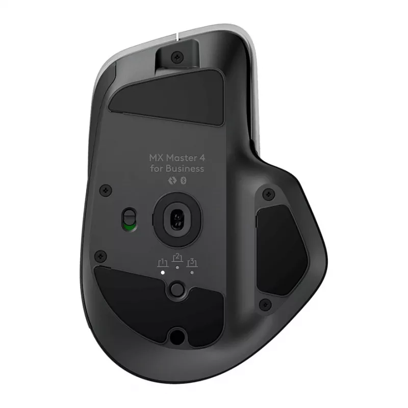 Logitech MX Master 4 – Maus – Bluetooth, 2,4 GHz – Graphite