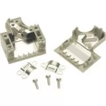 Harting D-SUB-Gehäuse Polzahl: 9 Kunststoff 45° Grau 09 67 009 0573 1 St. (09 67 009 0573)