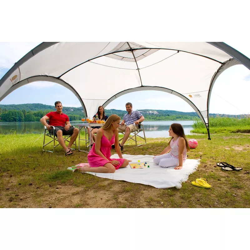 Pavillon Event Shelter, 4,5 x 4,5 m (Hellgrau/Grau)