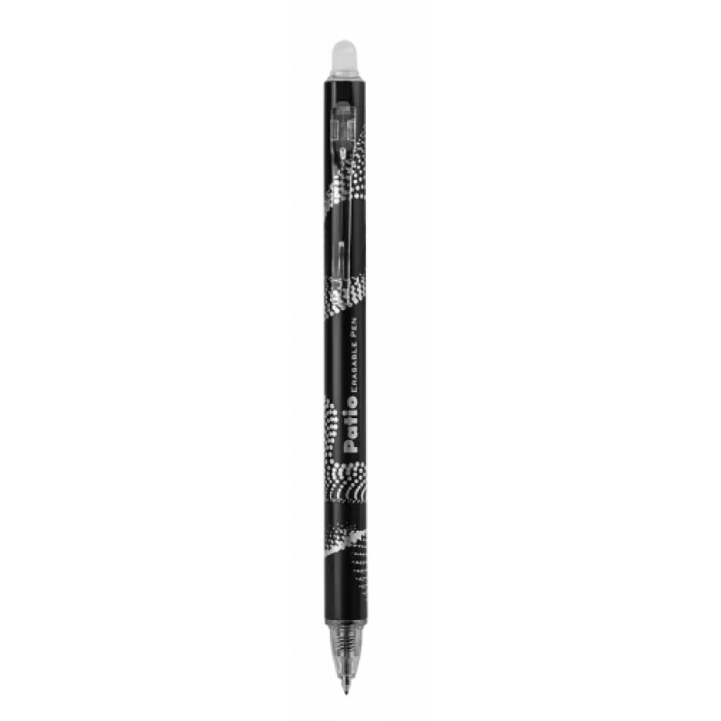 Einziehbarer radierbarer Stift Patio schwarze Tinte