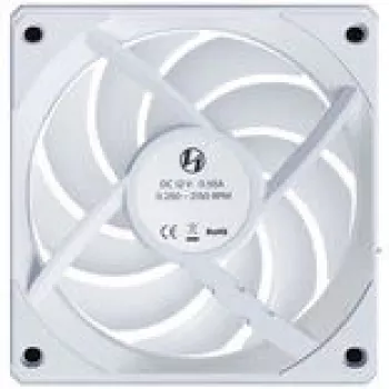 120mm Kabelloser Reverse-PC-Lüfter Lian Li UNI FAN CL, Weiß, Modell 12RCL1W3W