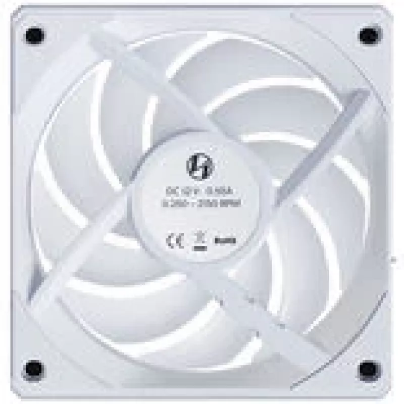 120mm Kabelloser Reverse-PC-Lüfter Lian Li UNI FAN CL, Weiß, Modell 12RCL1W3W